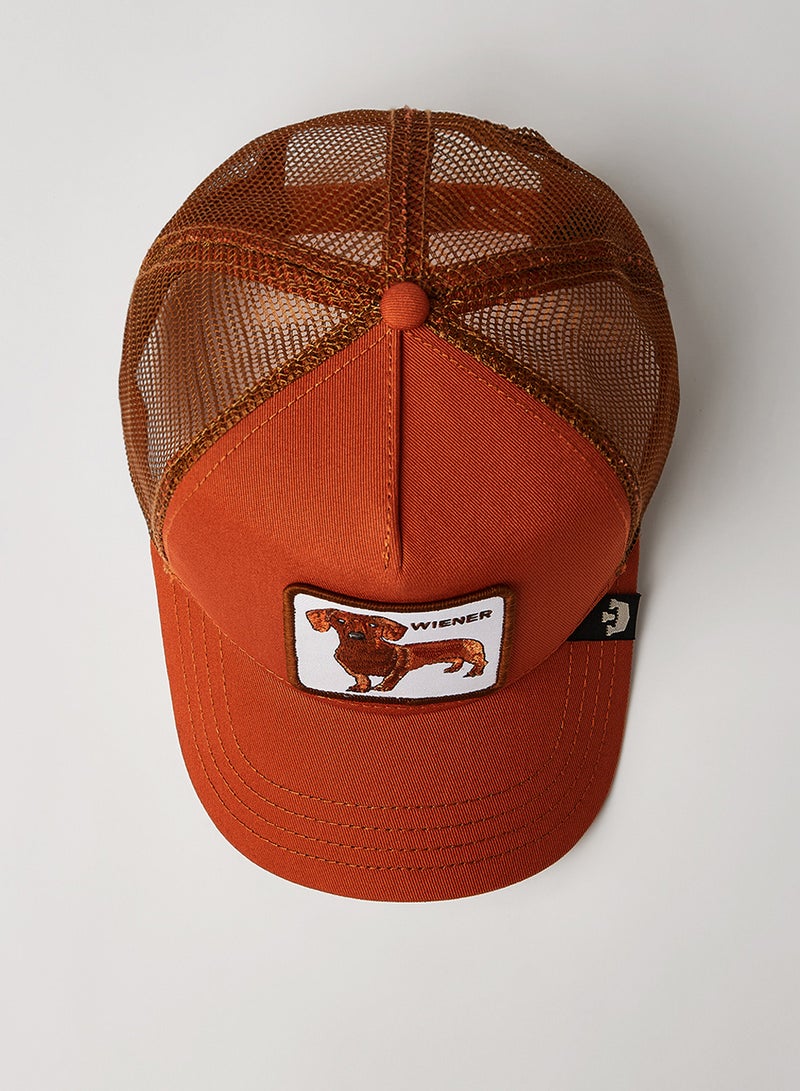 Goorin Bros. - Wiener Dawg Patch Cap Rust - Image 1