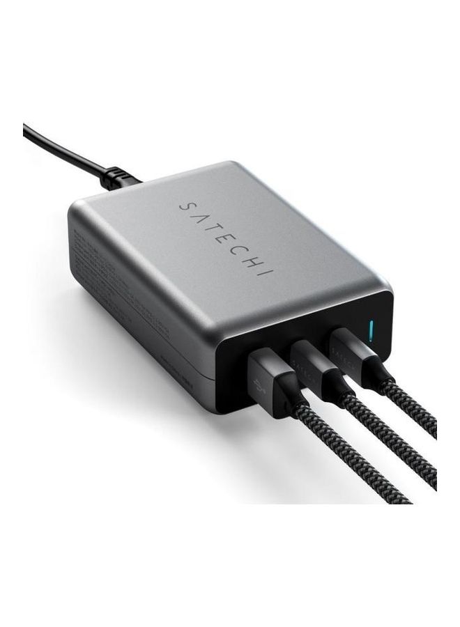 SATECHI USB-C Charging Hub Space Gray - Image 2