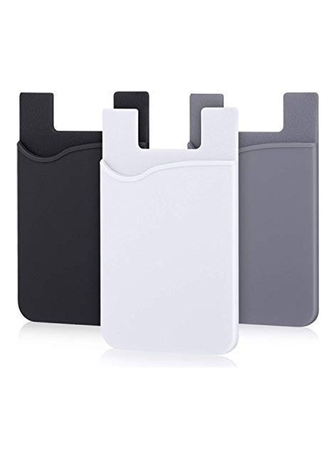 3-Piece Phone Wallet Set Multicolour 