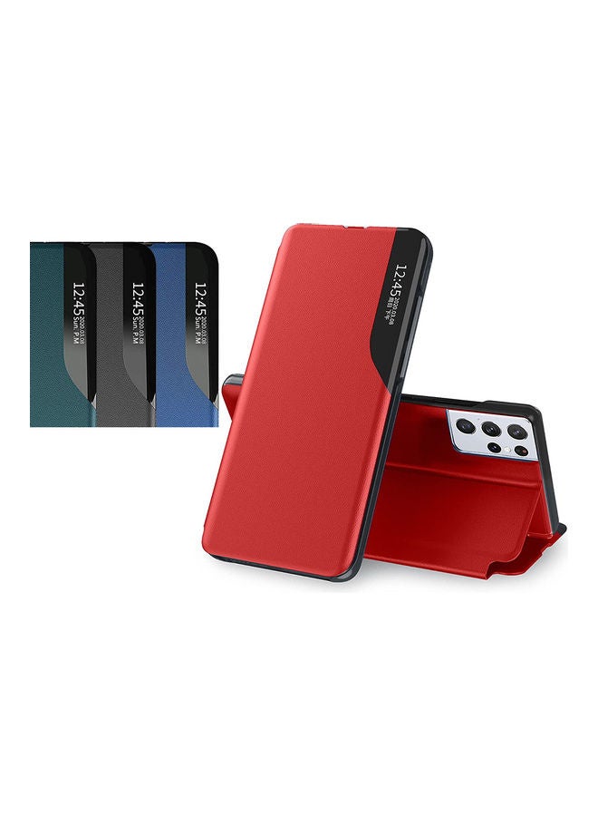 دبليو تيك مجموعة أغطية حماية واقية قلابة لهواتف سامسونج جالاكسي S21 ألترا من 4 قطع متعدد الألوان - Image 1