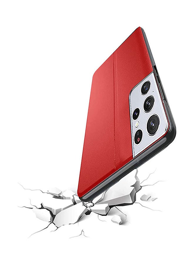 دبليو تيك مجموعة أغطية حماية واقية قلابة لهواتف سامسونج جالاكسي S21 ألترا من 4 قطع متعدد الألوان - Image 3