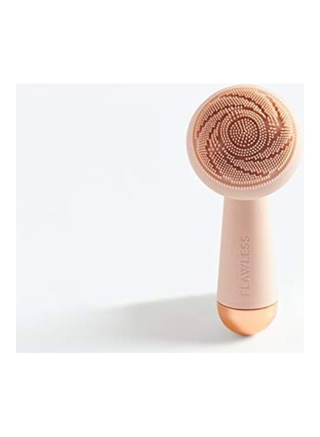 Generic Silicone Face Scrubber and Cleanser Beige 