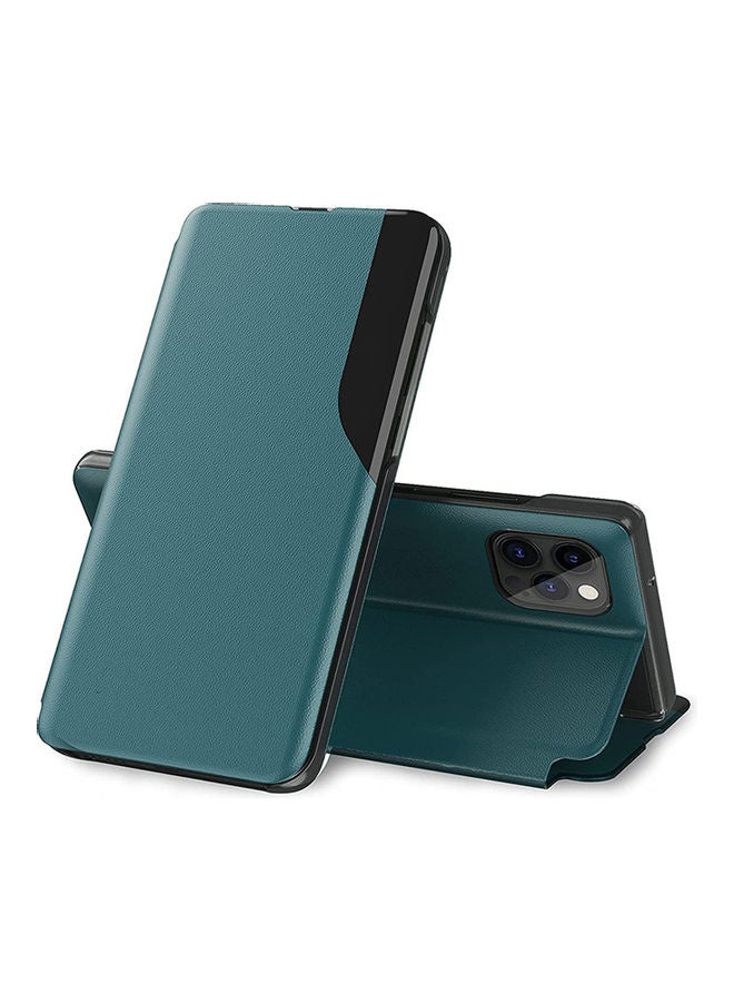 Wtech Protective Flip Case Cover for Apple iPhone 12 Pro Max Green Green - Image 1
