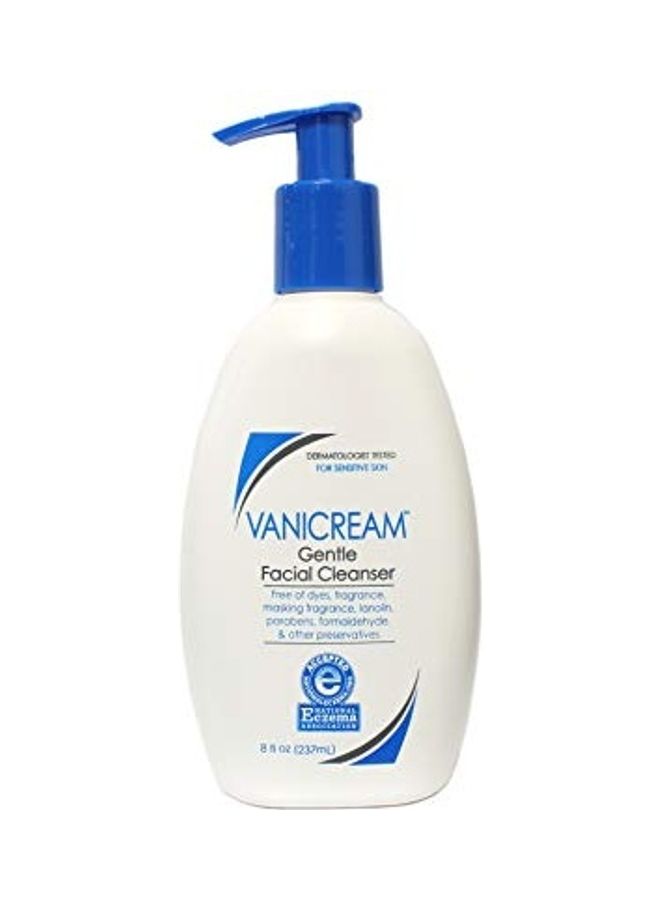 فانيكريم منظف لطيف للوجه مع موزع بمضخة للبشرة الحساسة أبيض 237ملليلتر