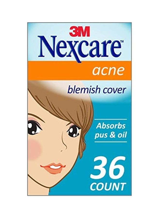 Nexcare 36-Piece Acne Blemish Cover White 3meter 