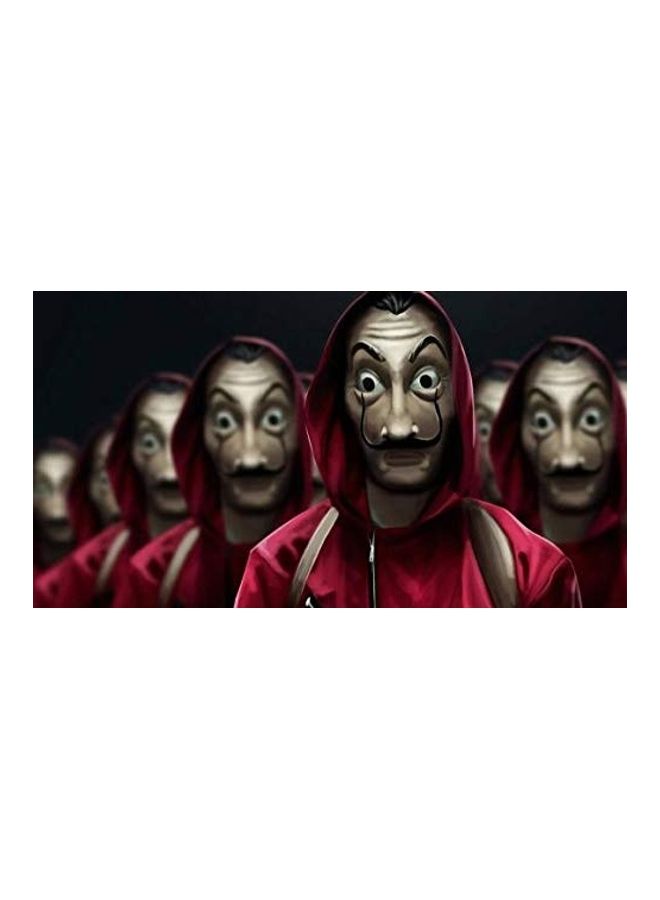 سايج سكوير "مجموعة أقنعة وجه بتصميم مستوحى من مسلسل "La Casa De Papel" من 5 قطع" - Image 2