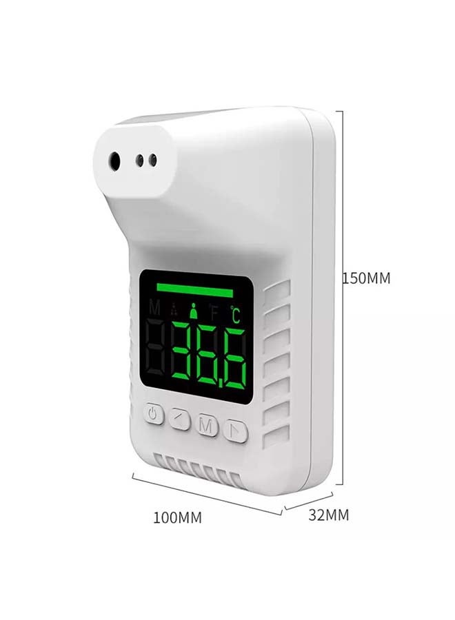 HTC - Non Contact Wall-Mounted Digital Forehead Thermometer With LCD Display - Image 1