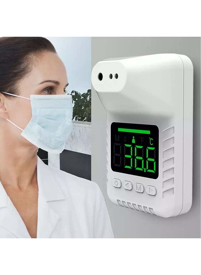 HTC - Non Contact Wall-Mounted Digital Forehead Thermometer With LCD Display - Image 1