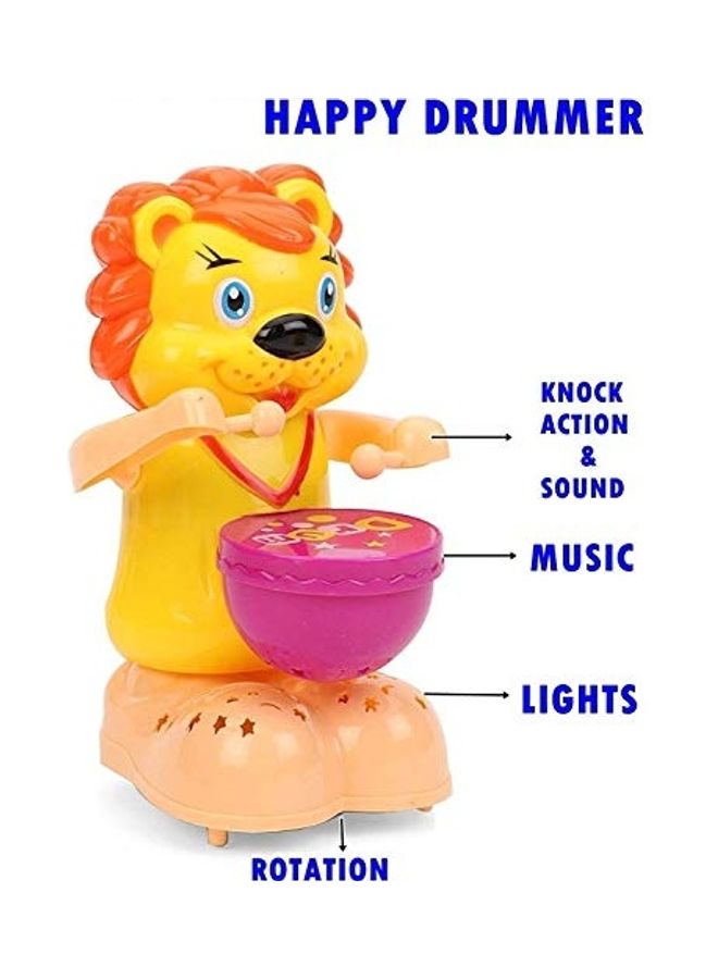 All In One Happy Drummer Toy with Colorful Flashing Lights - Image 2