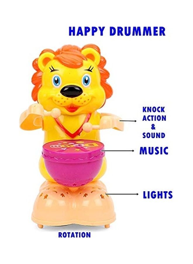 All In One Happy Drummer Toy with Colorful Flashing Lights - Image 3
