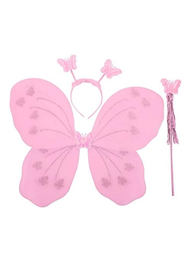 فوكس زي تنكري للفتيات على شكل أجنحة الفراشة .