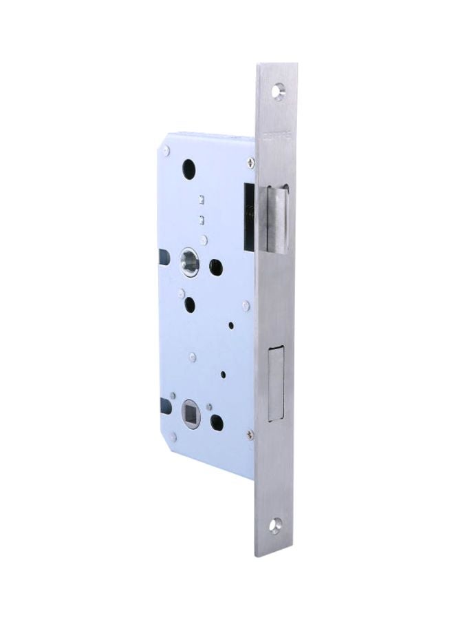 GEEPAS Stainless Steel Bathroom Lock - SS 304 Bolts | Latch Bolt & Dead Bolt | | Retardant Material | 235mm Forend Plate | 2 Years Warranty Silver/Blue  - Image 2