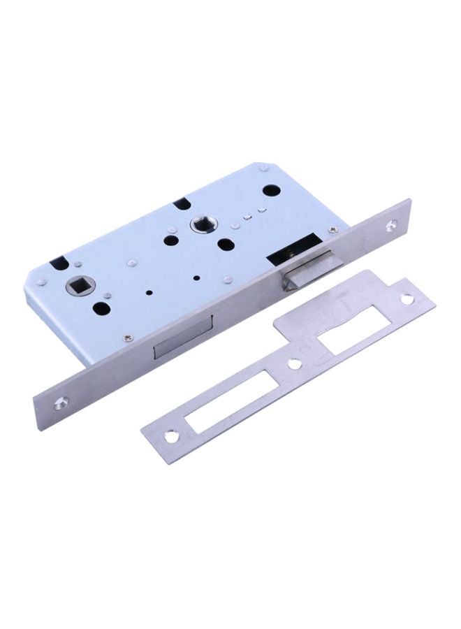 GEEPAS Stainless Steel Bathroom Lock - SS 304 Bolts | Latch Bolt & Dead Bolt | | Retardant Material | 235mm Forend Plate | 2 Years Warranty Silver/Blue  - Image 3