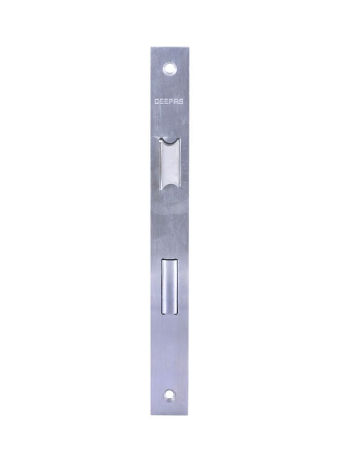 GEEPAS Stainless Steel Bathroom Lock - SS 304 Bolts | Latch Bolt & Dead Bolt | | Retardant Material | 235mm Forend Plate | 2 Years Warranty Silver/Blue  - Image 4