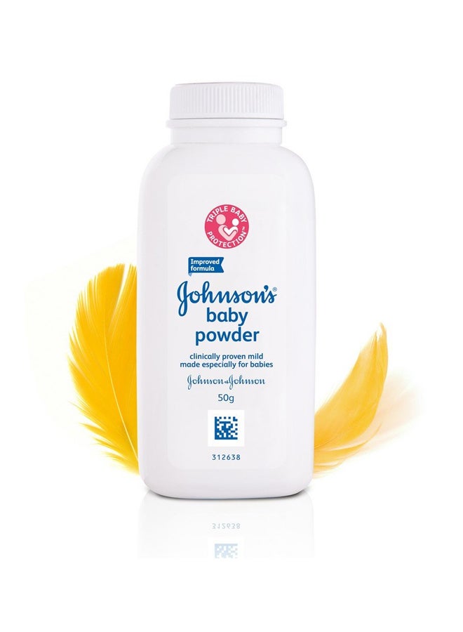 جونسون مجموعة بودرة أطفال غير مسببة للحساسية لطيفة ومثبتة سريرياً ، خالية من الأصبغة والسلفات والبارابينات من 15 قطعة - Image 4