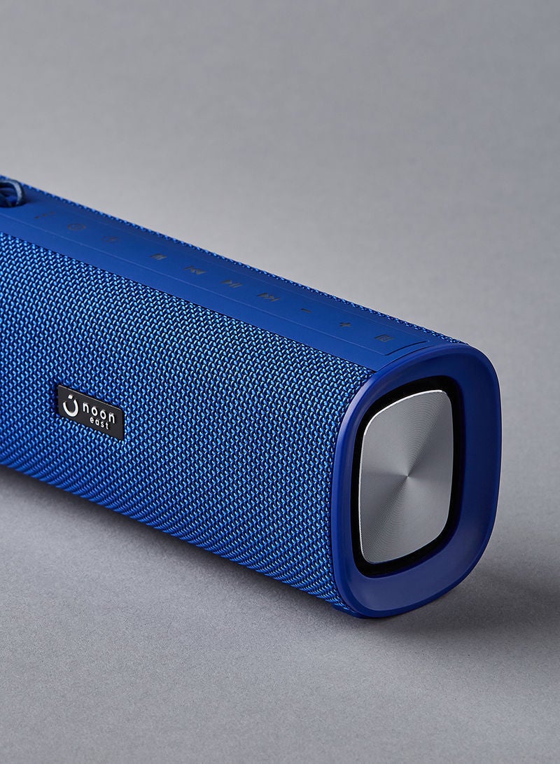 Beat Master 12W Portable Bluetooth Speaker With In-built Power Bank Function Blue