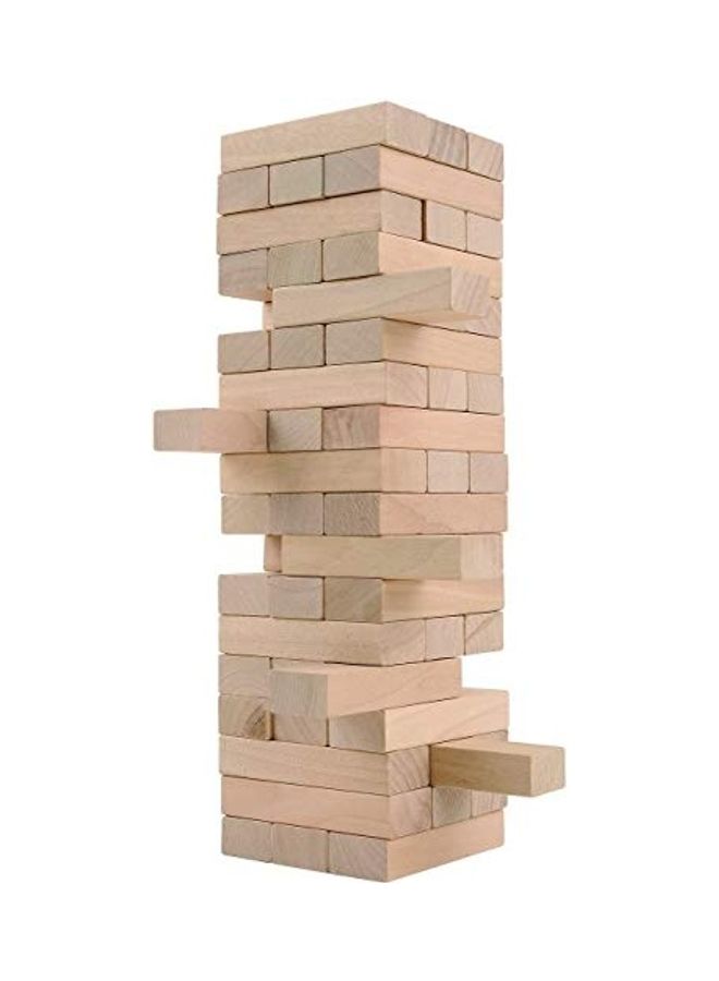 EduToys Wooden Tower Building Blocks  - Image 1