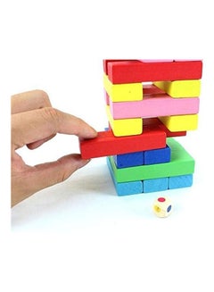 TechBlaze 51-Piece Wooden Blocks Kids Game  - Image 3