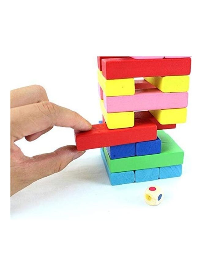 TechBlaze 51-Piece Wooden Blocks Kids Game - Image 3