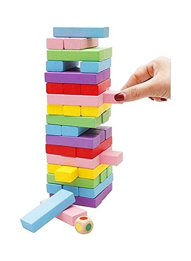 KNAFS 54-Piece Zenga Game Wooden Blocks - Image 3