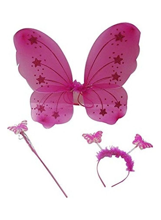 Sage Square Butterfly Wings Costume Set for Baby Girl 