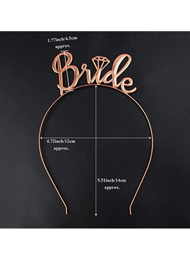 Bride To Be Head Band Crown - Image 2