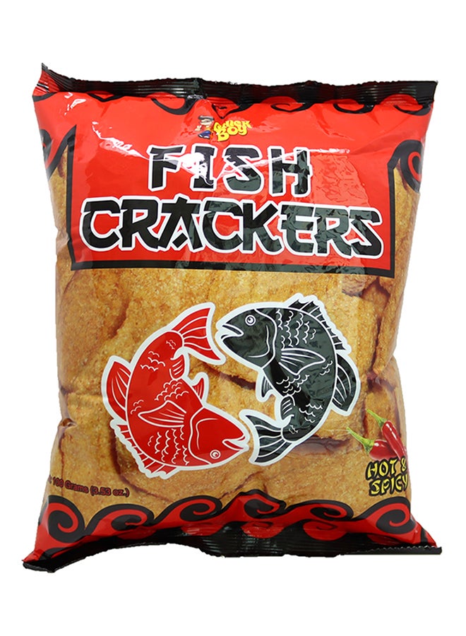 Chick Boy - Fish Cracker Hot And Spicy Flavour 100grams - Image 1