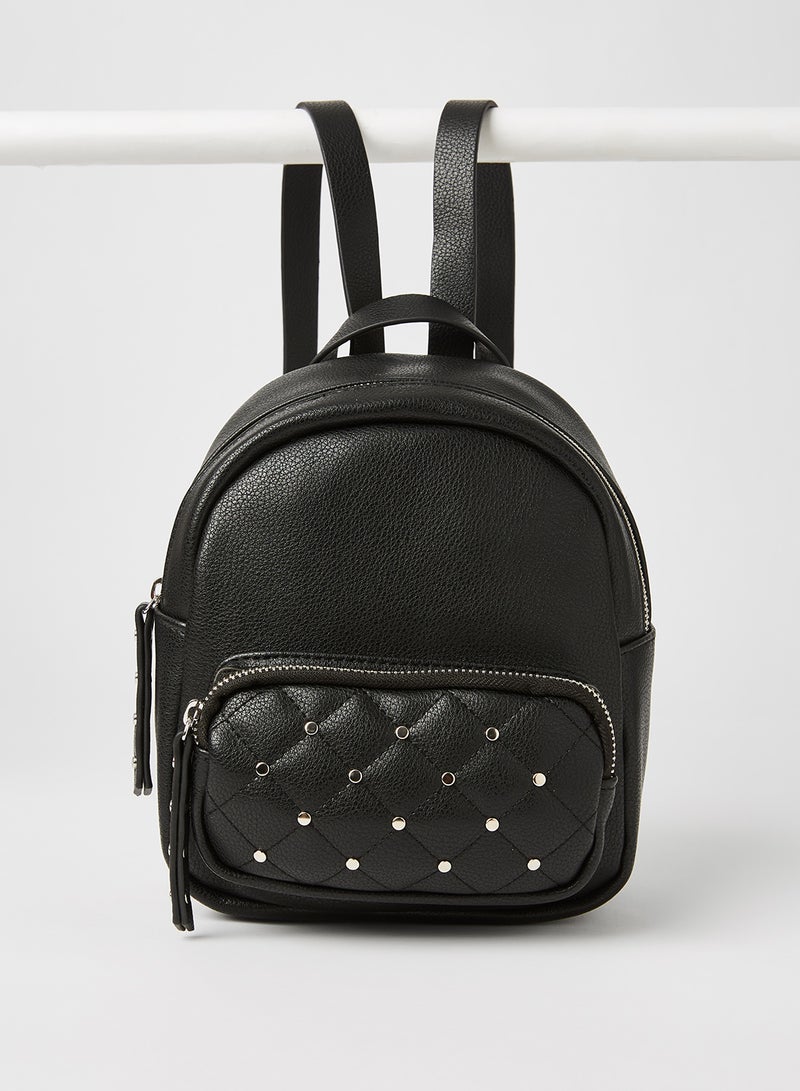 Pimkie Studded Mini Backpack Black - Image 1
