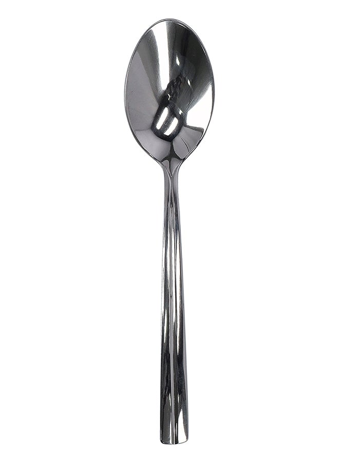 DELCASA 6-Piece Stainless Steel Table Spoon Silver 10cm  - Image 2