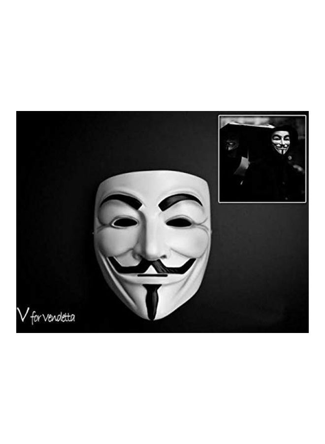 Western Era Vendetta Comic Face Mask  - Image 2
