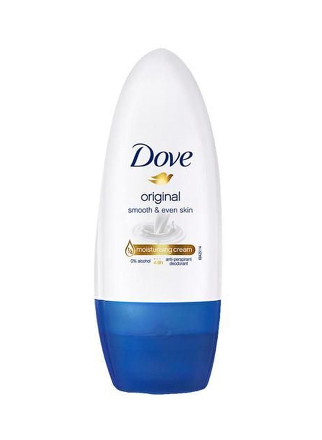 دوف مزيل عرق كريمي مرطب أصلي ببكرة دائرية 50ملليلتر - Image 1