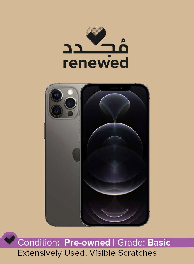 Apple Renewed - iPhone 12 Pro Max 128GB Graphite 5G With Facetime - International Version - Image 1