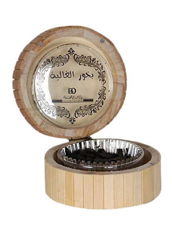 اجمل - عود مبخر سعة 50 جرام في علبةٍ من الخيزران 50جرام - Image 1