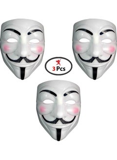 Party Propz 3-Piece Vendetta Comic Face Mask 