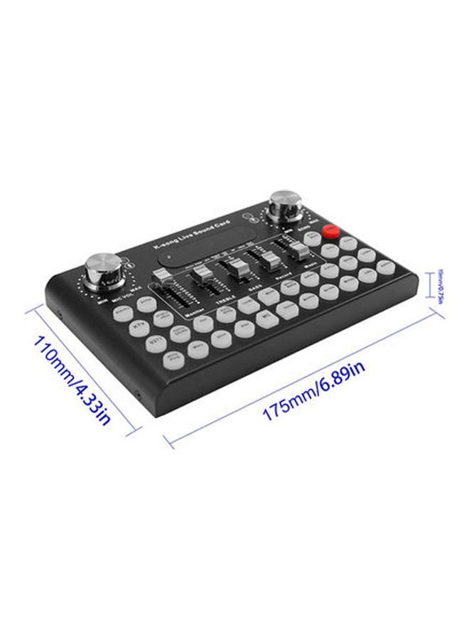 EzzySo 5-Piece Professional K-Song Live Sound Card Set Black  - Image 2