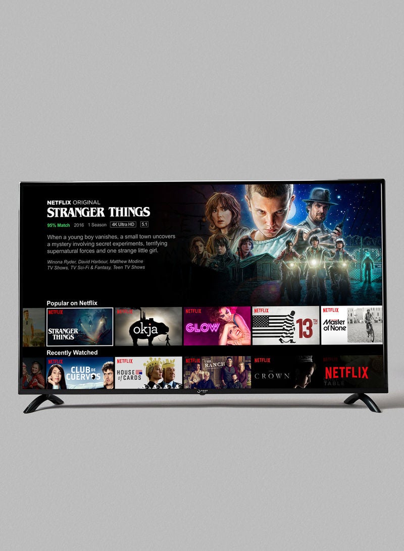 Noon East - 50-Inch 4K UHD Smart Netflix Ready TV UHD50G6SP(Smart TV NF5.1) Black - Image 1