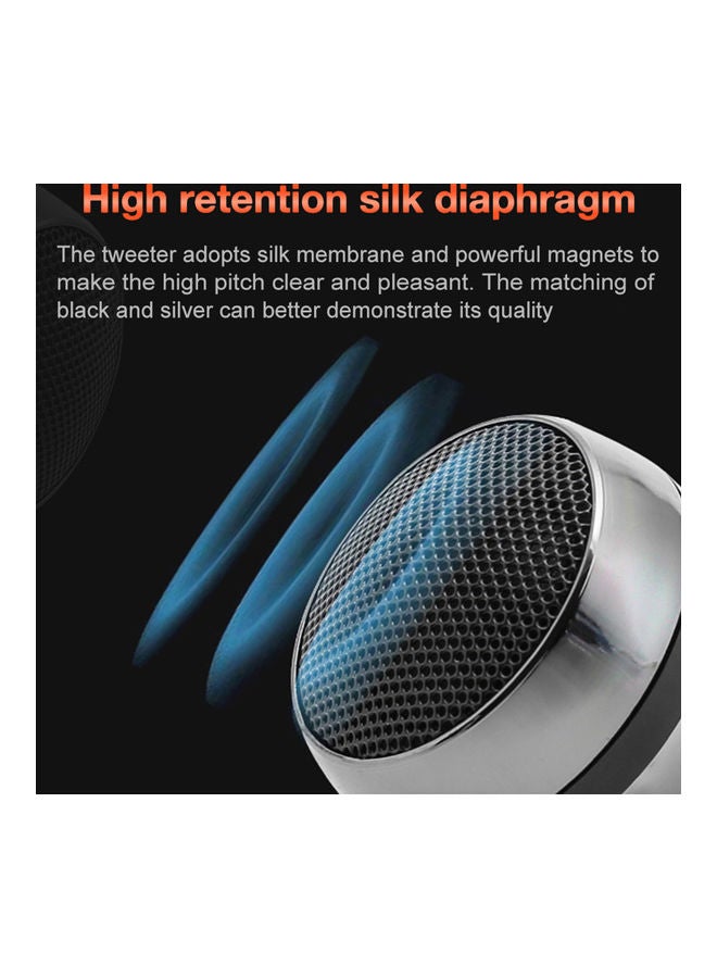 Generic - 2-Piece 150W High Quality Universal Tweeter Speaker for Car Audio System - Image 1
