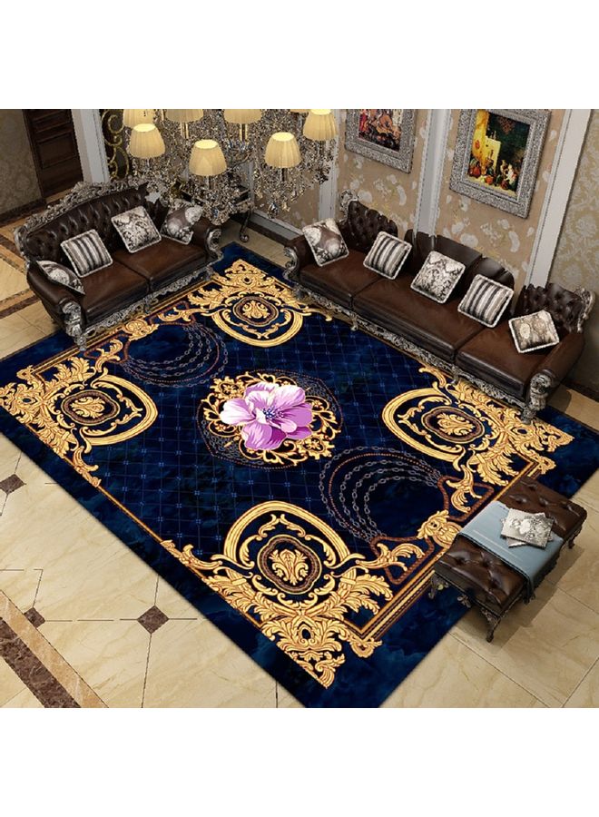 Sharpdo Interior Remodeling Warm Living Luxurious Modern Printed Rectangular Anti-Slip Carpet Fabric Multicolour 160x230cm - Image 1