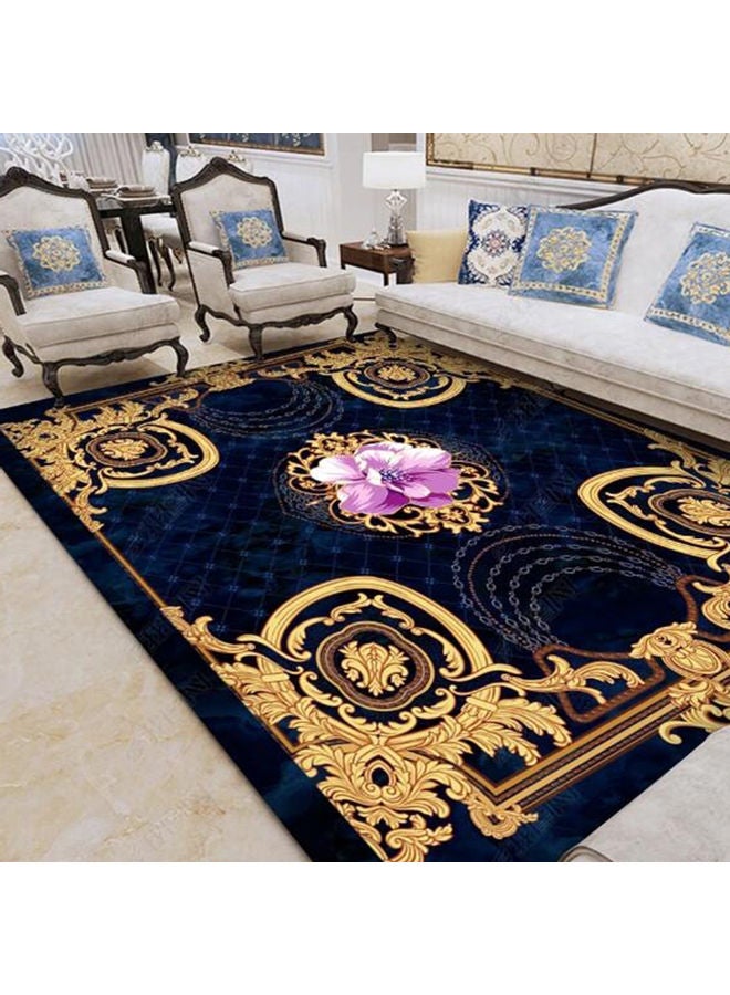 Sharpdo Interior Remodeling Warm Living Luxurious Modern Printed Rectangular Anti-Slip Carpet Fabric Multicolour 160x230cm - Image 2