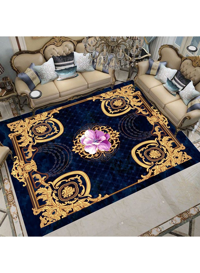 Sharpdo Interior Remodeling Warm Living Luxurious Modern Printed Rectangular Anti-Slip Carpet Fabric Multicolour 160x230cm - Image 3