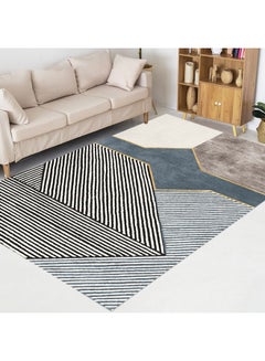 Rectangular Soft Touch Carpet Multicolour 160x230cm