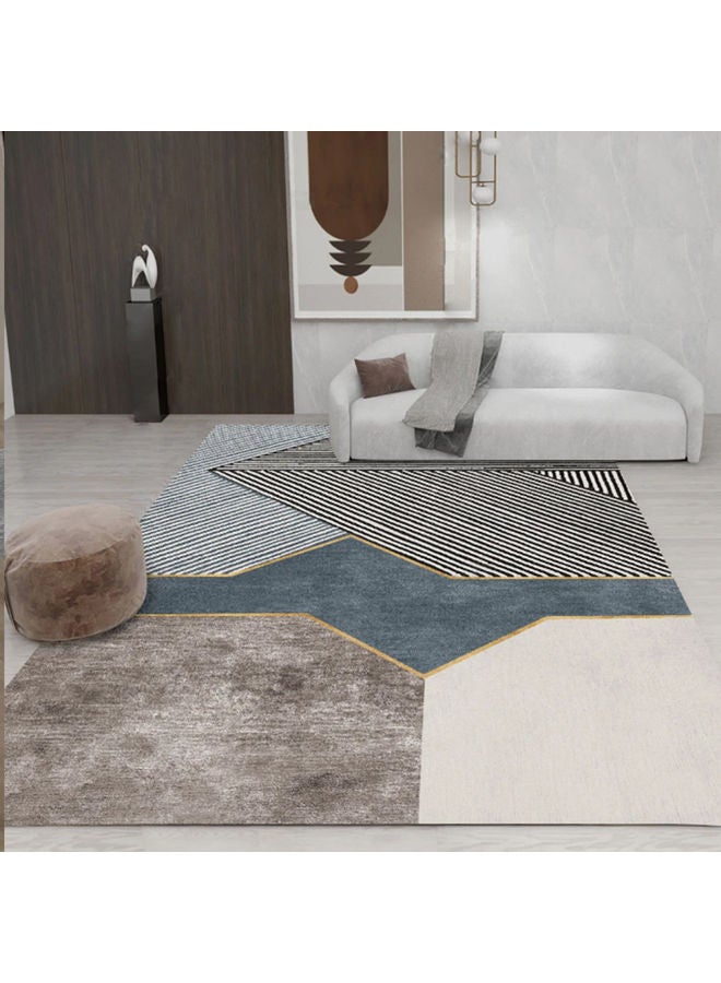 Sharpdo - Rectangular Soft Touch Carpet Multicolour 160x230cm - Image 1