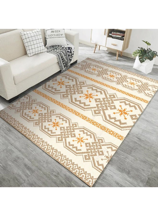 Sharpdo Interior Remodeling Warm Living Luxurious Modern Printed Rectangular Anti-Slip Carpet Fabric Multicolour 160x230cm - Image 1