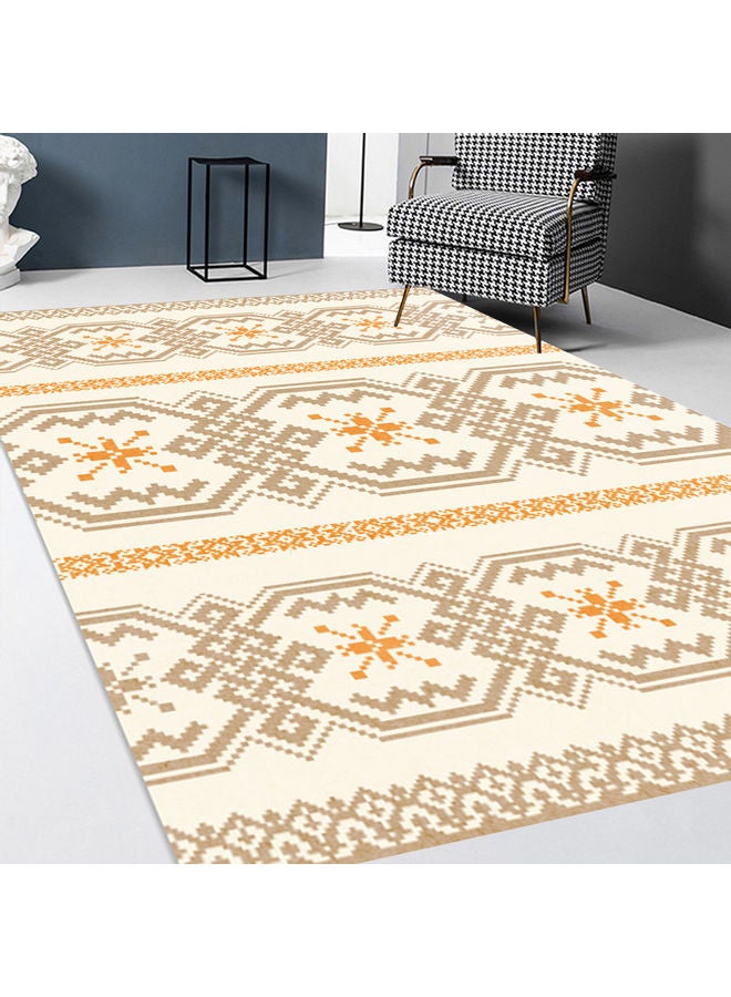Sharpdo Interior Remodeling Warm Living Luxurious Modern Printed Rectangular Anti-Slip Carpet Fabric Multicolour 160x230cm - Image 2