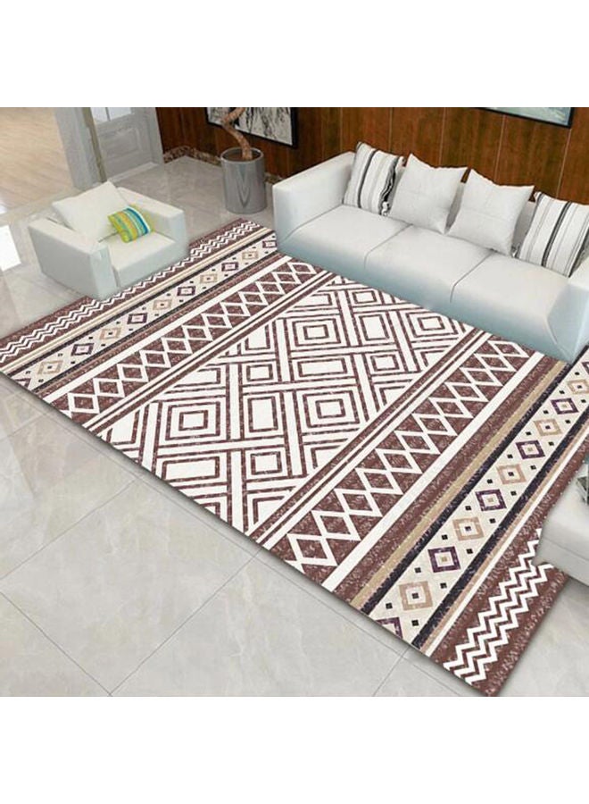 Sharpdo Interior Remodeling Warm Living Luxurious Modern Soft Touch Rectangular Anti-Slip Carpet Fabric Multicolour 200x300cm - Image 1