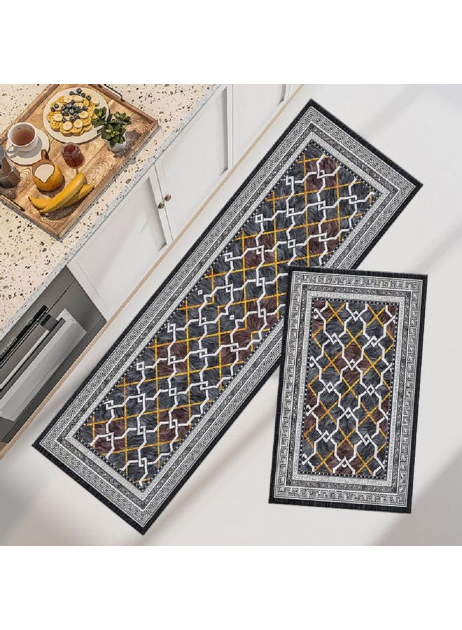 Sharpdo - 2-Piece Kitchen Floor Mat Multicolour - Image 1