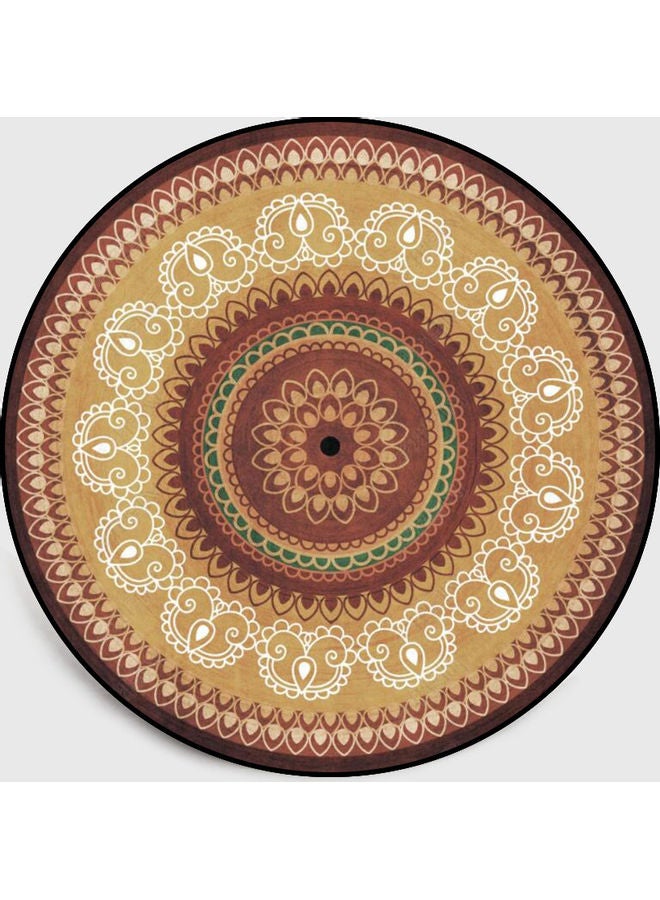 Sharpdo Decorative Antiskid Round Mat Multicolour 120x120cm - Image 1