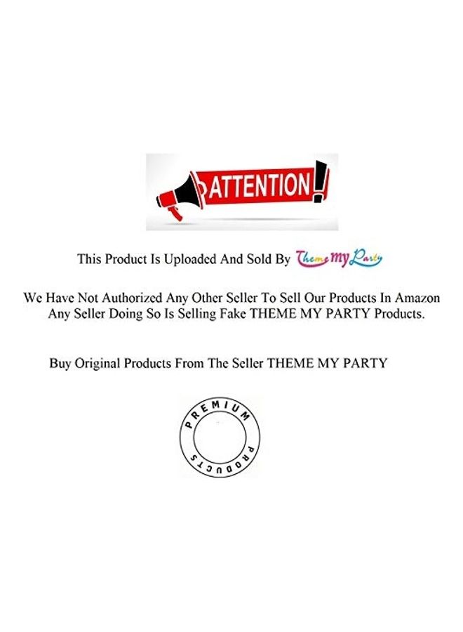 Theme My Party 4-Piece V For Vendetta Anonymous Guy Face Mask 10x9x5inch - Image 2