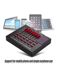 EzzySo V8 Plus Mobile And Computer Live Sound Card Black  - Image 3