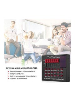EzzySo V8 Plus Mobile And Computer Live Sound Card Black  - Image 4